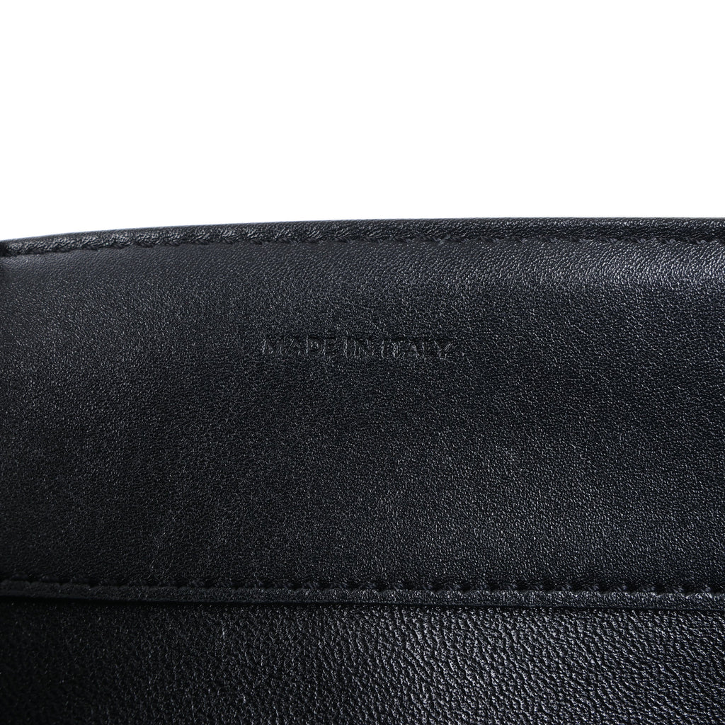 Celine Sac 16 Smooth Leather Medium 2Way Handbag in Black
