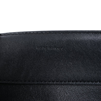 Celine Sac 16 Smooth Leather Medium 2Way Handbag in Black