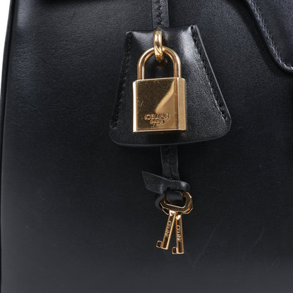 Celine Sac 16 Smooth Leather Medium 2Way Handbag in Black