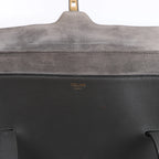 Celine Sac 16 Medium Leather Shoulder bag in Gray