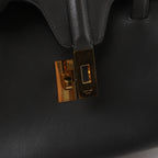Celine Sac 16 Medium Leather Shoulder bag in Gray