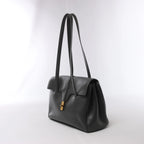 Celine Sac 16 Medium Leather Shoulder bag in Gray