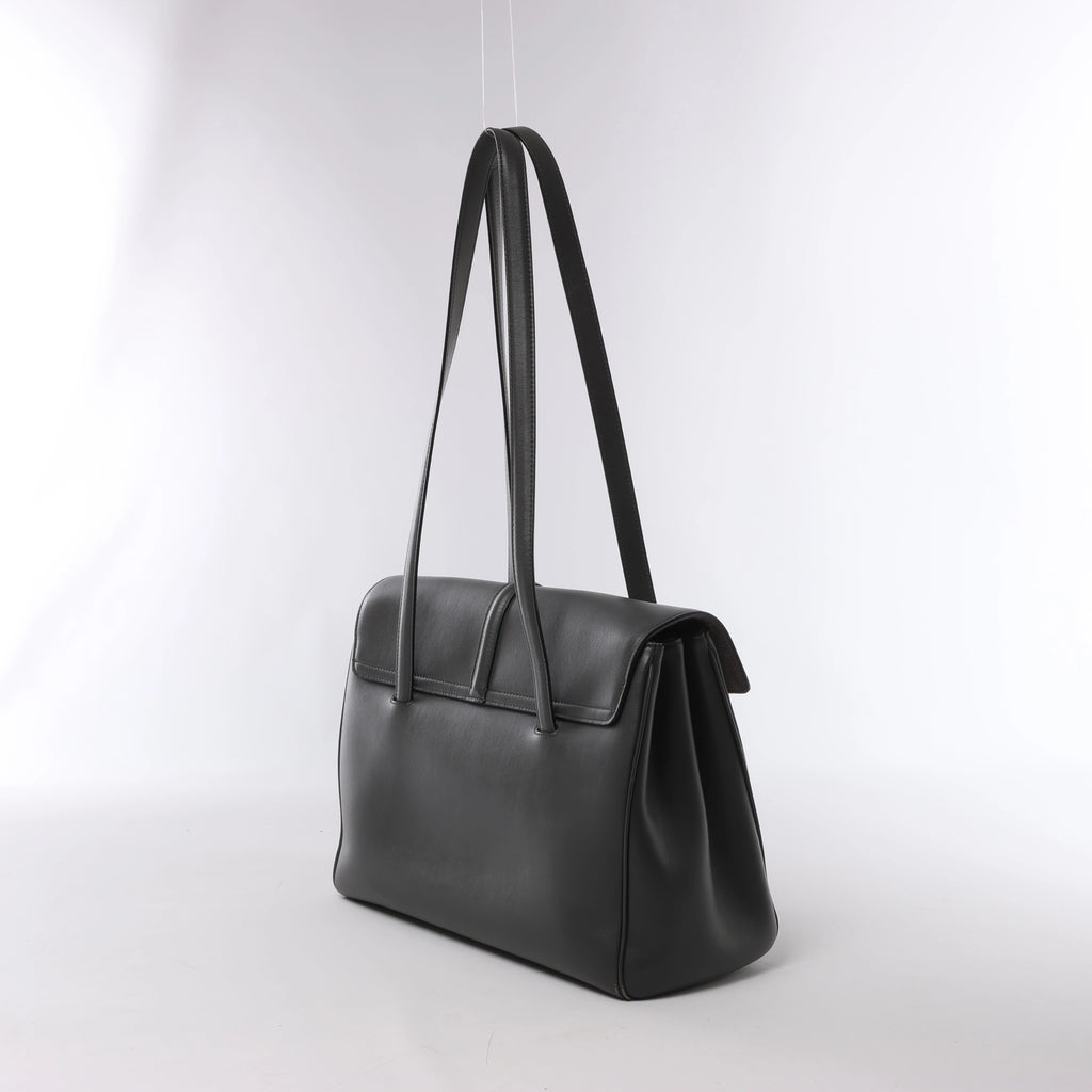 Bolso de hombro de piel CELINE Ava en verde