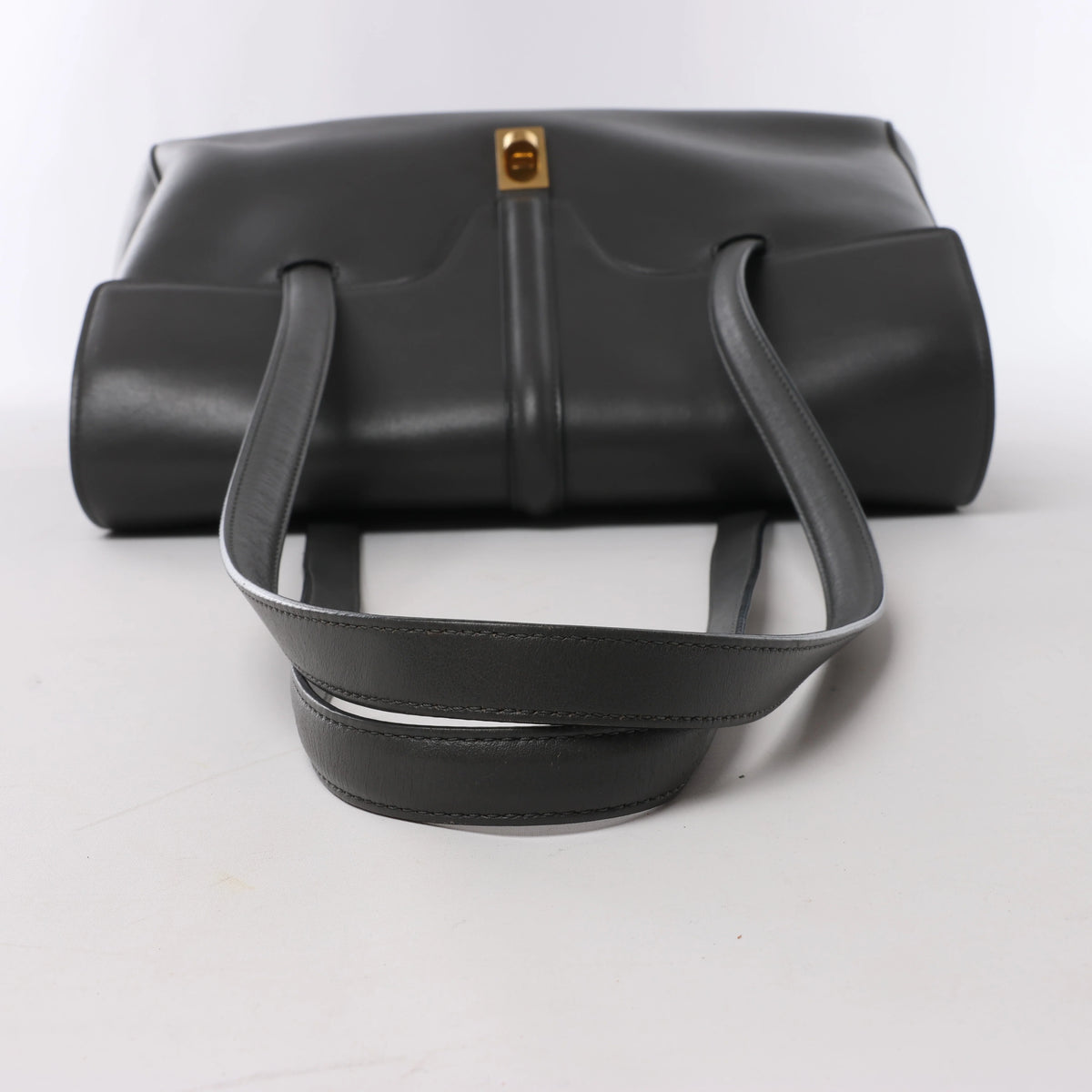 Celine Sac 16 Medium Leather Shoulder bag in Gray