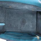 Celine Tie Knot Leather Handbag in Blue