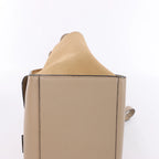 Bolso de mano CELINE Trapeze de cuero y ante 2 vías en marrón, negro, blanco