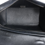 CELINE Trapeze Leather x Suede 2Way Handbag in Black