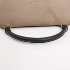 CELINE Trapeze Leather x Suede 2Way Handbag in Black, Navy and Taupe