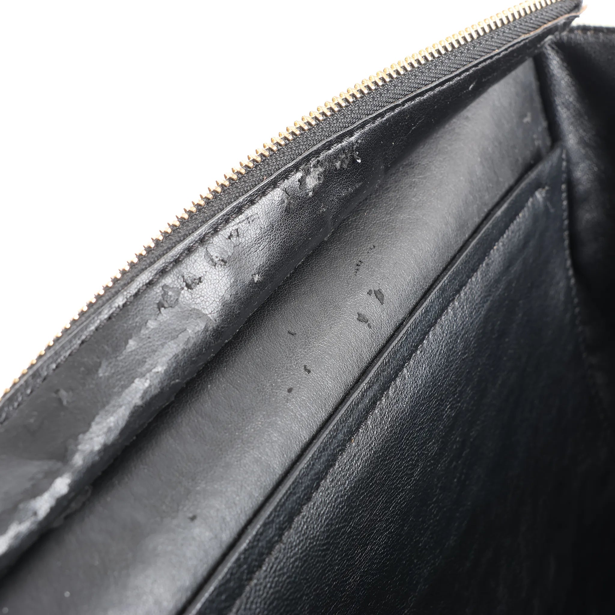 CELINE Trapeze Leather x Suede 2Way Handbag in Brown, Black, White