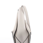 Celine Tri-Fold Leather Chain Shoulder Bag in Gray