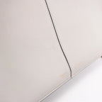 Celine Tri-Fold Leather Chain Shoulder Bag in Gray