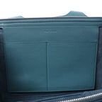 Celine Tri-Fold Leather Shoulder Bag in Blue