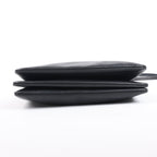 Celine Trio Large Leather Crossbody bag in Black