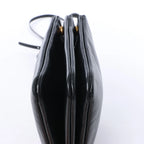 Celine Trio Small Leather Crossbody bag in Black
