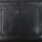 Celine Trio Oversized Edge Leather Crossbody bag in Black