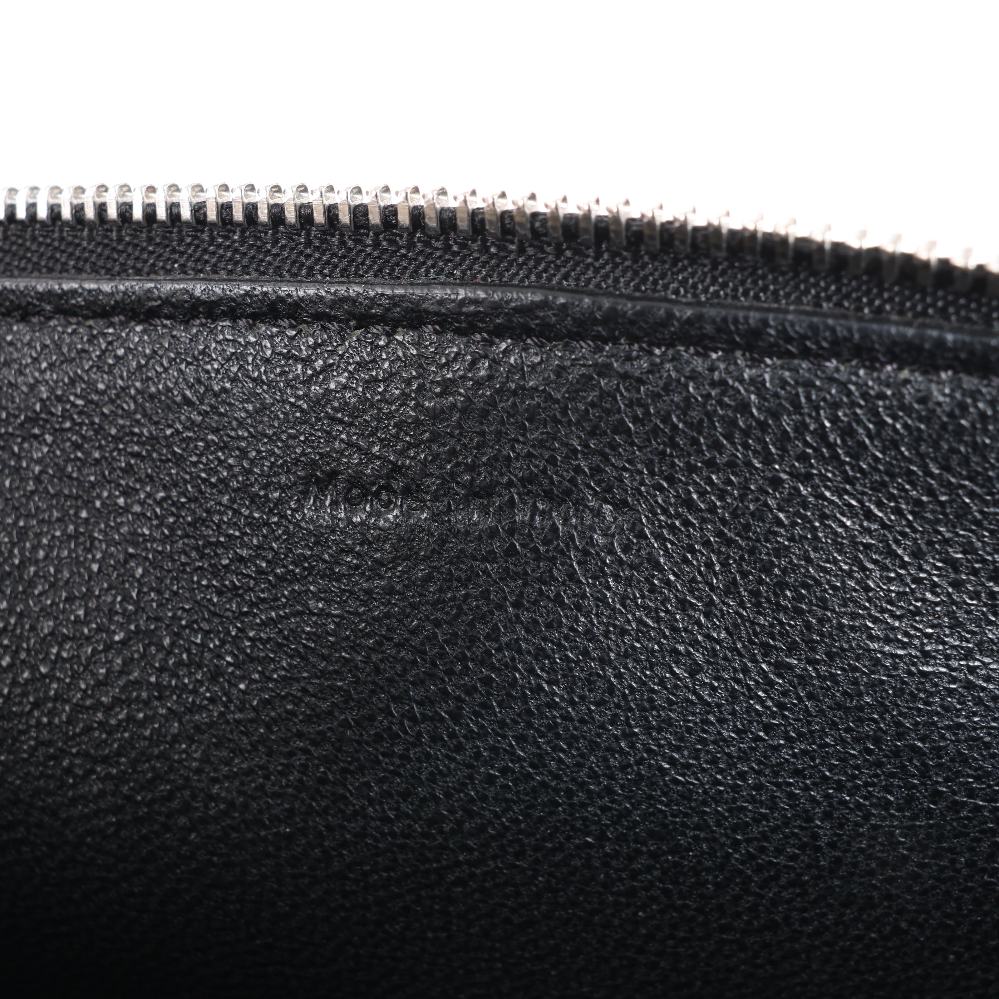 Celine Trio Oversized Edge Leather Crossbody bag in Black