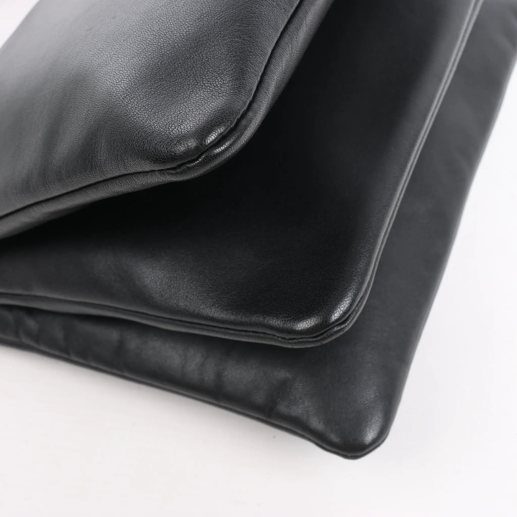 Celine Trio Large Leather Crossbody bag in Black