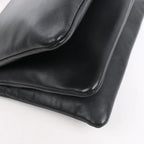 Celine Trio Large Leather Crossbody bag in Black