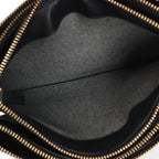 Celine Trio Large Leather Crossbody bag in Black