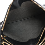 Celine Trio Large Leather Crossbody bag in Black
