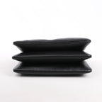 Celine Trio Large Leather Crossbody bag in Black