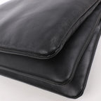 Celine Trio Large Leather Crossbody bag in Black