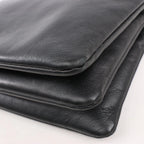 Celine Trio Large Leather Crossbody bag in Black