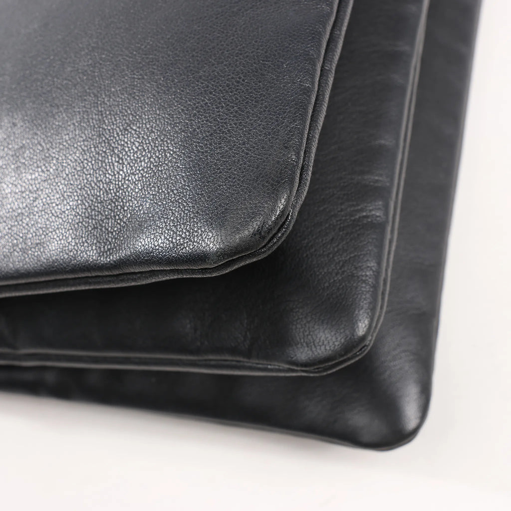 Celine Trio Large Leather Crossbody bag in Black
