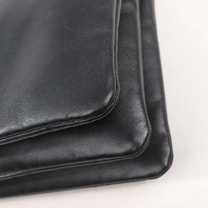 Celine Trio Large Leather Crossbody bag in Black