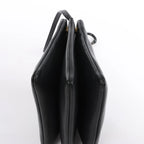 Celine Trio Large Leather Crossbody bag in Black