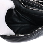 Celine Soft Trio Small Leather Crossbody bag in Black