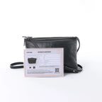 Celine Soft Trio Small Leather Crossbody bag in Black