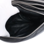 Celine Soft Trio Small Leather Crossbody bag in Black