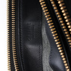 Celine Trio Large Leather Crossbody bag in Black