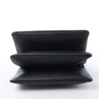 Celine Trio Large Leather Crossbody bag in Black