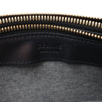 Celine Trio Large Leather Crossbody bag in Black
