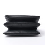 Celine Trio Small Leather Crossbody bag in Black