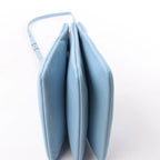 Celine Trio Small Leather Crossbody bag in Blue