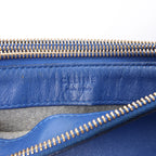 Celine Trio Small Leather Crossbody bag in Blue