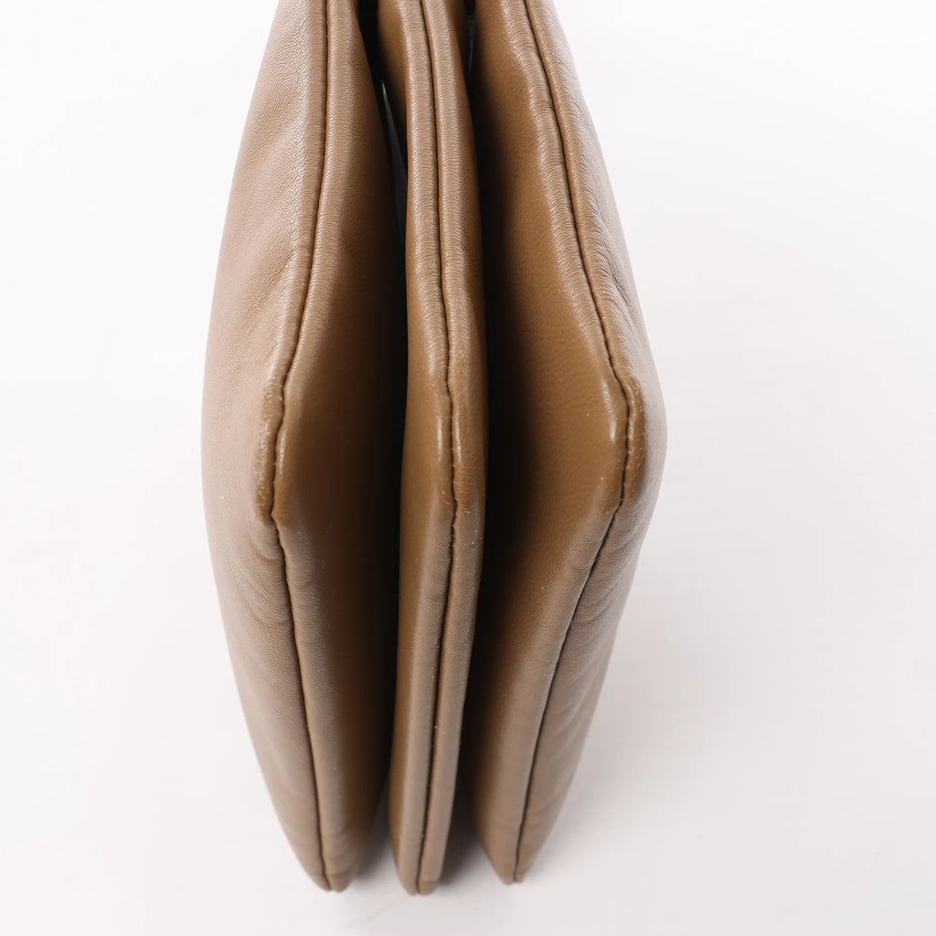 Celine Trio Small Leather Crossbody bag in Brown