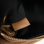 Celine Trio Large Leather Crossbody bag in Beige
