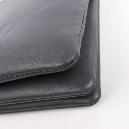 Celine Trio Large Leather Crossbody bag in Gray