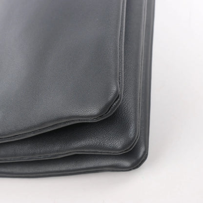 Celine Trio Large Leather Crossbody bag in Gray