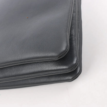 Celine Trio Large Leather Crossbody bag in Gray