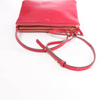 Celine Trio Large Leather Crossbody bag in Pink