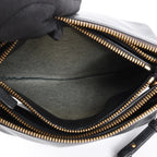 Celine Trio Small Leather Crossbody bag in Black