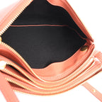 Celine Trio Small Leather Crossbody bag in Orange