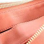 Celine Trio Small Leather Crossbody bag in Orange
