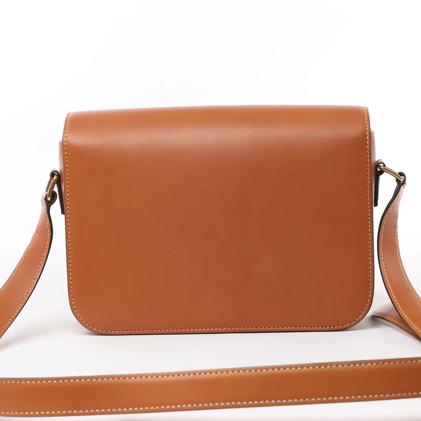 Celine Triomphe Classic Leather Shoulder bag in Brown