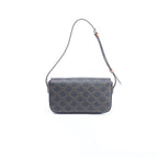 Bolso de hombro de piel CELINE Ava en verde